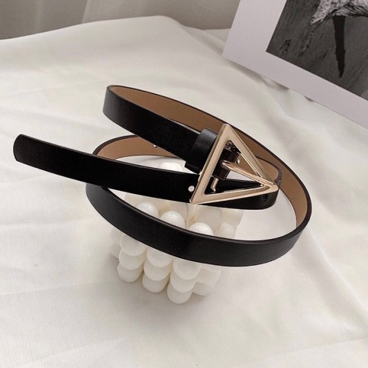 【预购】复古三角扣细腰带